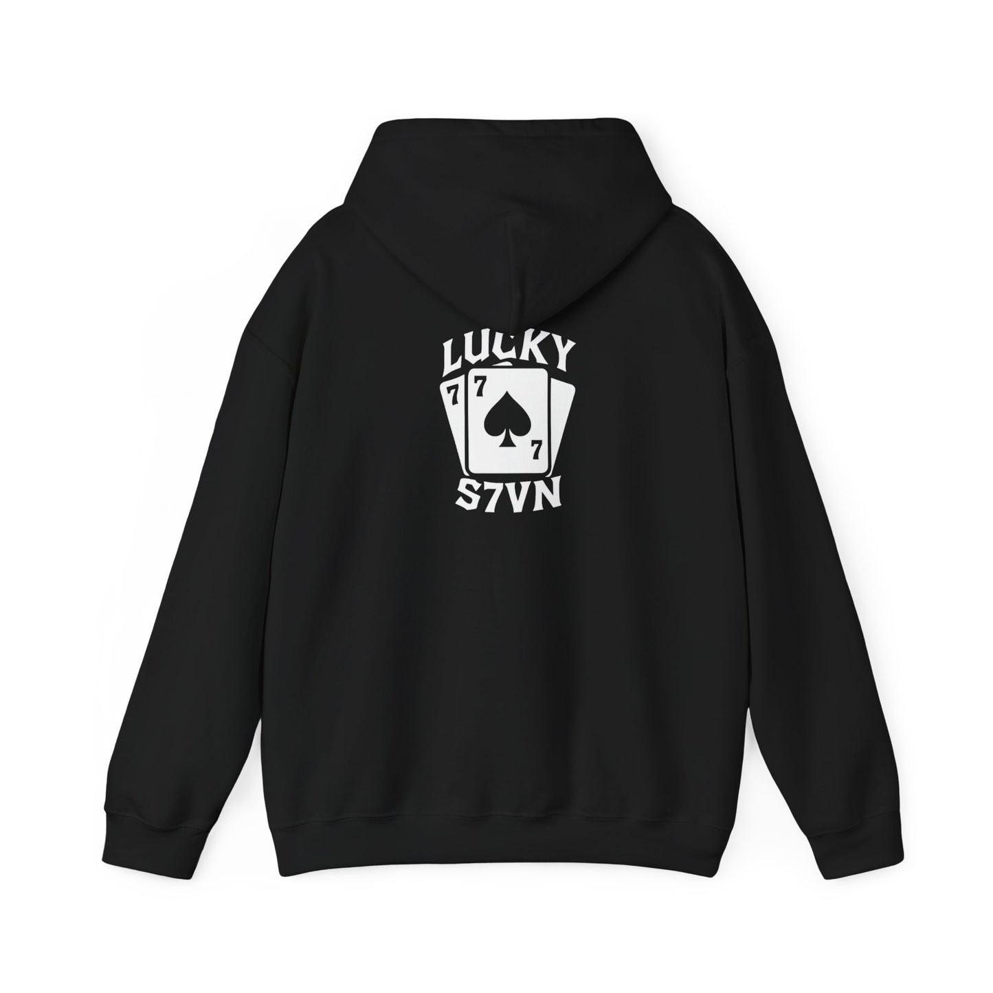 S7VN APPAREL Lucky S7VN Playing Cards Heavyweight Cotton Hoodie