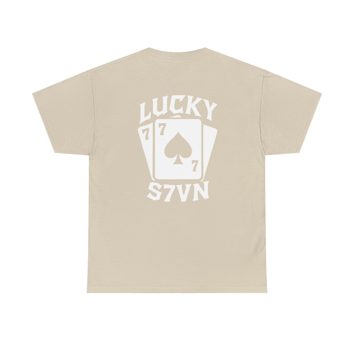 S7VN APPAREL Lucky S7VN Playing Cards Unisex Cotton T-Shirt