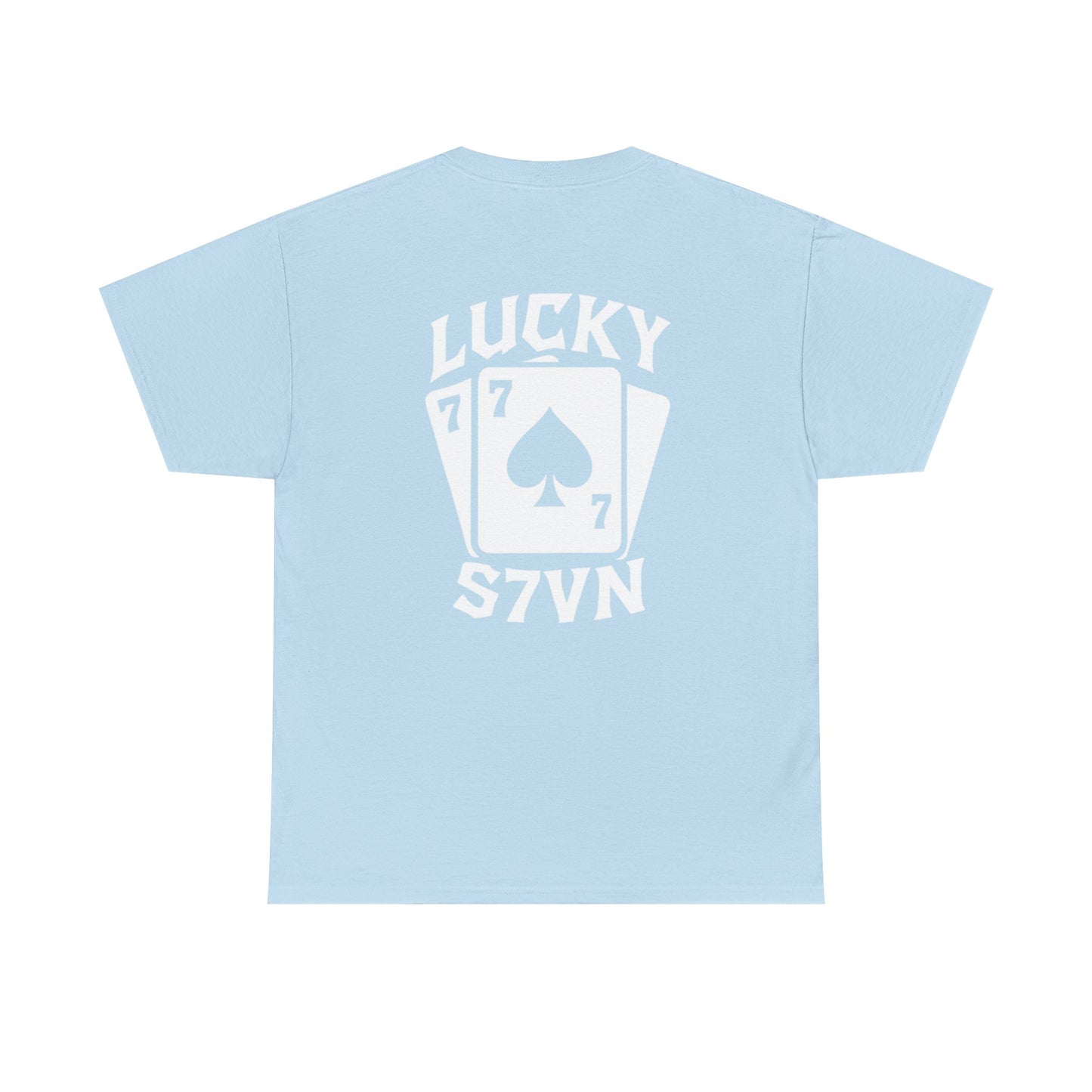 S7VN APPAREL Lucky S7VN Playing Cards Unisex Cotton T-Shirt