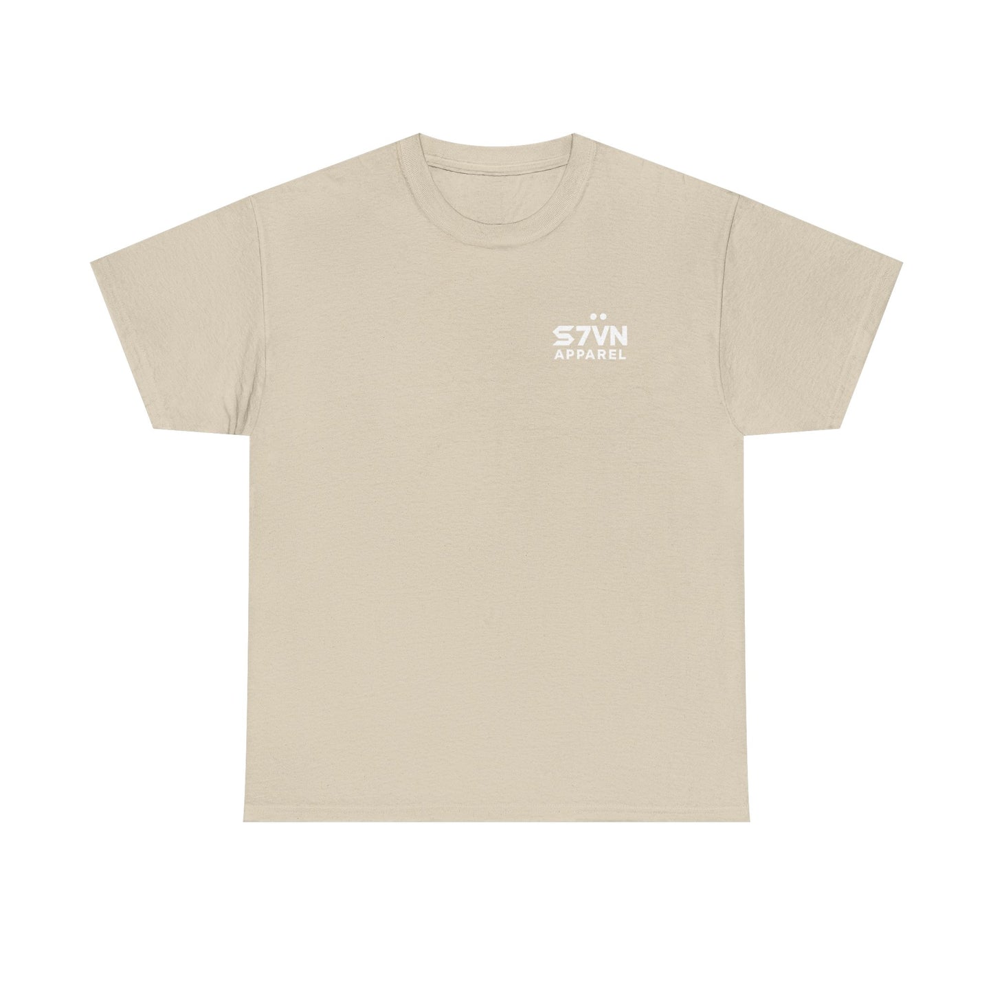 S7VN APPAREL Unisex Cotton Logo T-Shirt