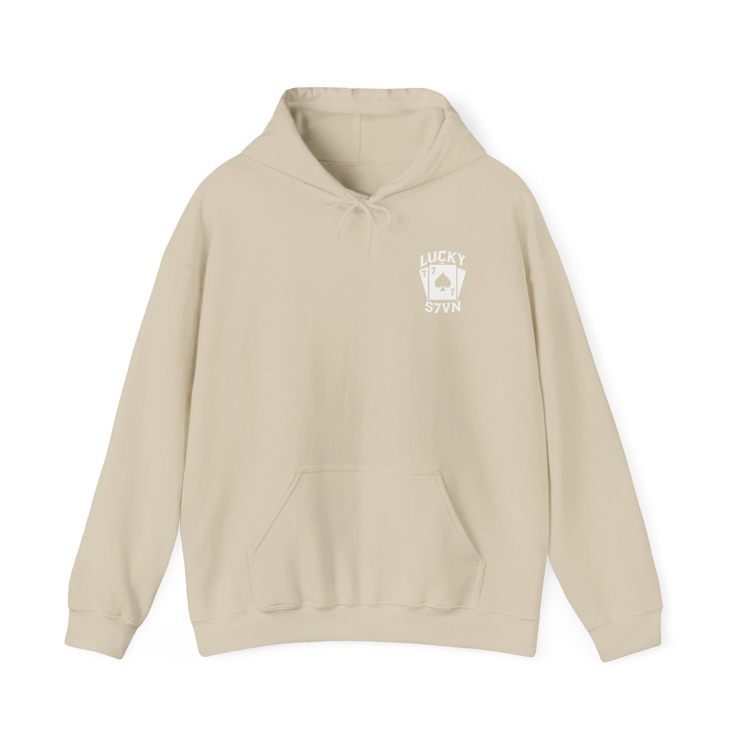 S7VN APPAREL Lucky S7VN Playing Cards Heavyweight Cotton Hoodie