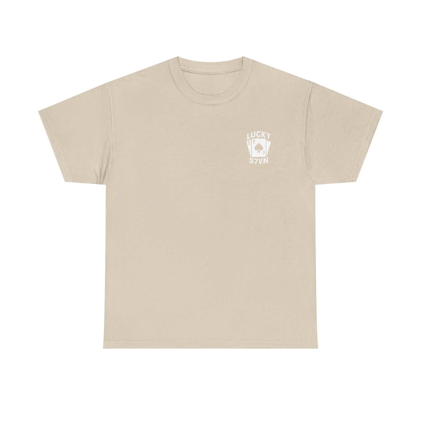 S7VN APPAREL Lucky S7VN Playing Cards Unisex Cotton T-Shirt