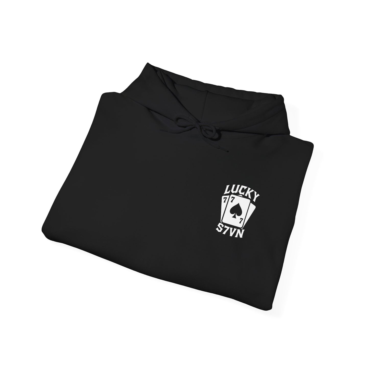 S7VN APPAREL Lucky S7VN Playing Cards Heavyweight Cotton Hoodie