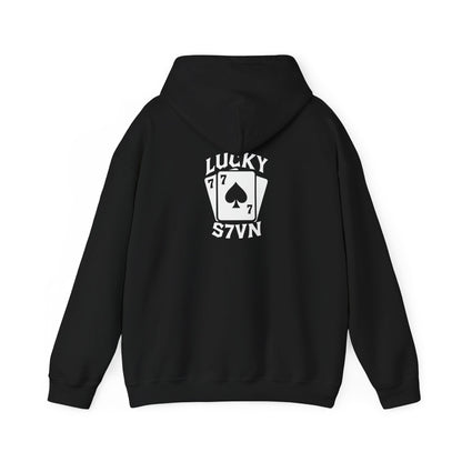 S7VN APPAREL Lucky S7VN Playing Cards Heavyweight Cotton Hoodie