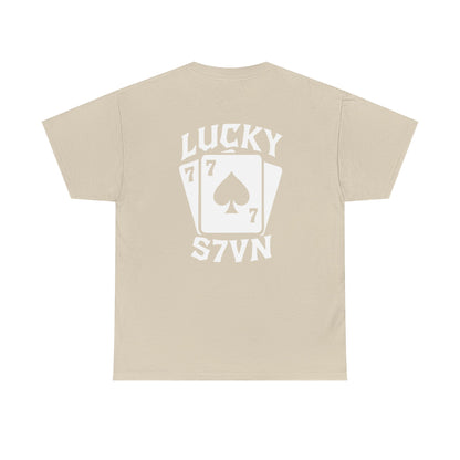 S7VN APPAREL Lucky S7VN Playing Cards Unisex Cotton T-Shirt