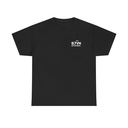 S7VN APPAREL Unisex Cotton Logo T-Shirt