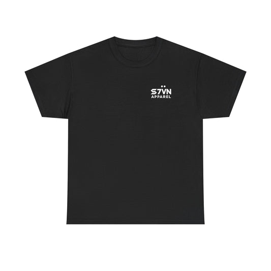 S7VN APPAREL Unisex Cotton Logo T-Shirt
